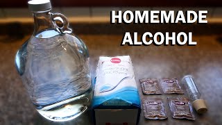 How to make Alcohol at Home Ethanol [upl. by Aliam237]