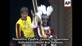 2018 Nuestro Padre Jesus Nazareno Official Hymn to the Black Nazarene [upl. by Herb676]