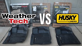 WeatherTech vs Husky  Floor Mats Reviews Part 1 [upl. by Koerner812]