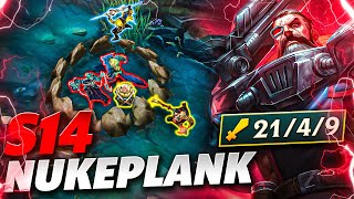 SEASON 14 GANGPLANK IS INSANE Nukeplank [upl. by Gaylene854]