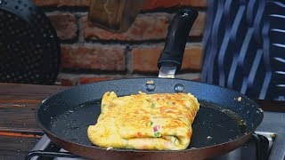 Najszybsze śniadanie Omlet z chlebem  bread omlet Oddaszfartucha [upl. by Harlie]