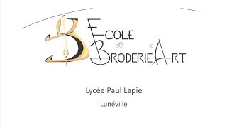 CAP BMA Broderie lunéville [upl. by Morrie]