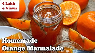 Homemade ORANGE MARMALADE RecipeEasy StepByStep Tutorial  Delicious Orange Jam [upl. by Elrahc]