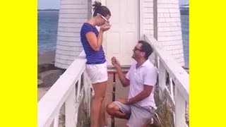 Best Surprise Proposal EVER  Try not to cry  National Harbor [upl. by Kcinemod]