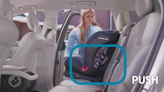 MaxiCosi  Titan Car seat  How to Install with IsoFix [upl. by Aseen]