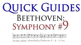 A Guide to Beethovens Ninth Symphony Choral [upl. by Saul668]