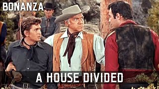 Bonanza  A House Divided  Episode 18  American Western Series  Full Length [upl. by Eniamor566]