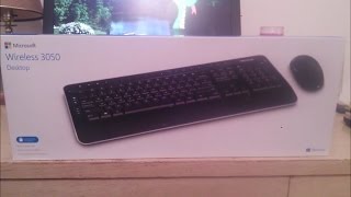 Microsoft 3050 Wireless Keyboard and Mouse [upl. by Abbye836]