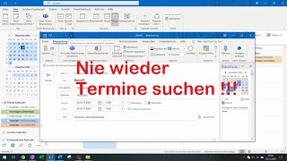 Outlook Termine schneller planen [upl. by Rape330]