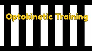 Optokinetic Training  Vertical stripes to the left [upl. by Baptista921]