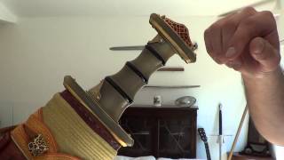 The Sutton Hoo ship burial weapons Part 4  The Sword with Paul Mortimer [upl. by Lleynad852]