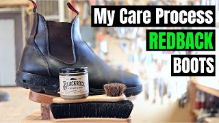 Redback Boots  My Care Process [upl. by Newman]