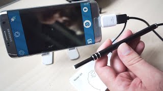 Ear Scope Endoscope Borescope Inspection Camera  Review [upl. by Leiva247]