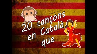 20 CANCIONES en CATALÁN que 🕺 🎵 catalanfacil [upl. by Blythe]