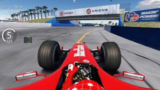 Ferrari F2004  Sebring  Assetto Corsa [upl. by Ayaj963]