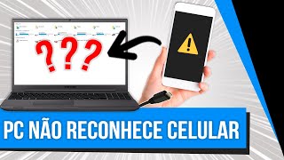 Seu PC não reconhece Celular Aprenda como Resolver  Sem Aplicativos [upl. by Berkley]