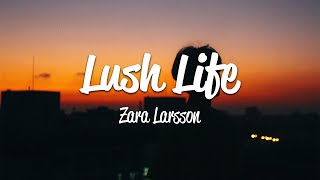 Zara Larsson  Lush Life Lyrics [upl. by Sirronal]