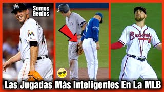 Las Jugadas Mas INTELIGENTES Y CREATIVAS En La MLB PARTE 2 [upl. by Klarrisa911]