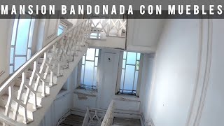 Explorando MANSION ABANDONADA aún Amueblada casi Intacta • Casa Francia [upl. by Fries]