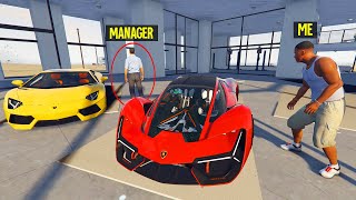 Stealing EVERY LAMBORGHINI From The Showroom in GTA 5 [upl. by Donegan]