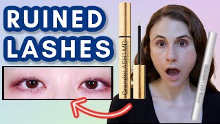 The TRUTH about LASH SERUMS GrandeLASH RevitaLASH Lash Boost Dr Dray [upl. by Juanita]