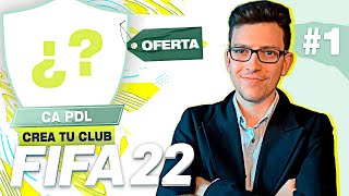 CREO un NUEVO CLUB en FIFA 22 MODO CARRERA [upl. by Aynosal957]