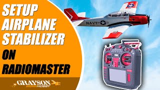 How to program RadioMaster amp LemonRx Stabilizer Plus Gyro Receiver [upl. by Craven]