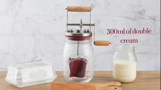 Kilner® Butter Churner [upl. by Sielen344]