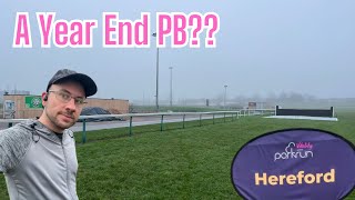 A Year End PB  Hereford Parkrun [upl. by Vedi]