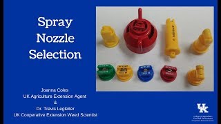 Spray Nozzle Selection [upl. by Ardnayek]