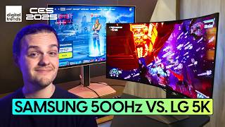 Gaming Monitors Evolved  Samsung 500Hz or LG 5K Ultrawide [upl. by Ylicis]