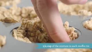 How To Make Oat Cups  Quaker® [upl. by Anila]