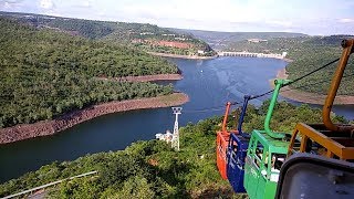 Ropeway at srisailam  Patalganga  Srisailam dam [upl. by Neram]