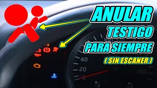 Quitar luz airbag activada 👉  FUNCIONA 100 [upl. by Klapp]