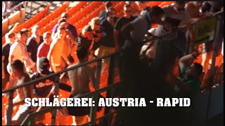 FIGHT RAPID vs AUSTRIA Hools  SCHLÄGEREI  07082016 [upl. by Cerf]