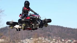 Lazareth LMV 496  Episode 2  quotLa Moto Volantequot  Flying Bike [upl. by Reffotsirhc]