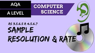 AQA A’Level Sample resolution and rate [upl. by Phi]