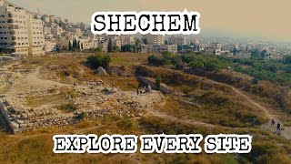 Shechem Jacobs Well Josephs Tomb Mt Gerizim Mt Ebal Christ amp the Woman at the Well [upl. by Outhe]