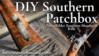 How to make a Patchbox for your Kibler Southern Mountain Flintlock Kit [upl. by Aneeuqahs]