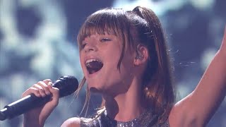 AGT Live Shows Amazing 13 year old Charlotte performs Diamonds are Forever CharlotteSummers [upl. by Zitvaa]