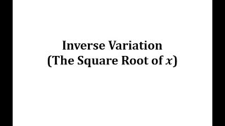 Direct and inverse variation  Rational expressions  Algebra II  Khan Academy [upl. by Eda]