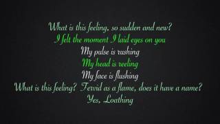 What Is This Feeling Lyrics WIcked [upl. by Aritak]