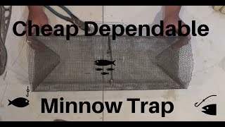 How To Build A Minnow Trap [upl. by Hickie]