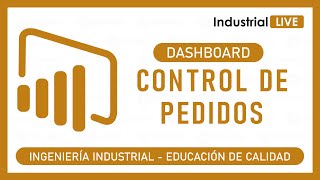 13 Dashboard de Control de Pedidos  Power BI 2020 [upl. by Einial]