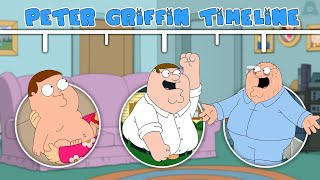 The Complete Peter Griffin Family Guy Timeline [upl. by Rayle648]