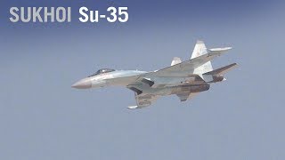 Russia’s Sukhoi Su35 Displays Thrust Vectoring Aerobatics at Dubai Airshow – AIN [upl. by Harmaning]