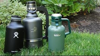 Insulated Beer Growler Reviews HydroFlask Stanley DrinkTanks Juggernaut [upl. by Sella]