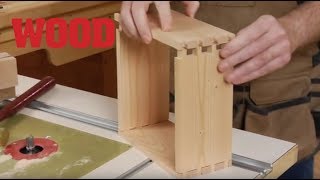 Make a Dovetail Box in 12 Minutes  WOOD magazine [upl. by Viridissa150]