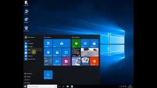 Windows 10 Tutorial  Find Control Panel [upl. by Elsa284]