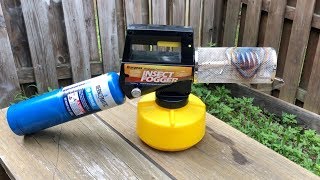 How to use Burgess 1443 Propane Insect Fogger [upl. by Nylecoj]